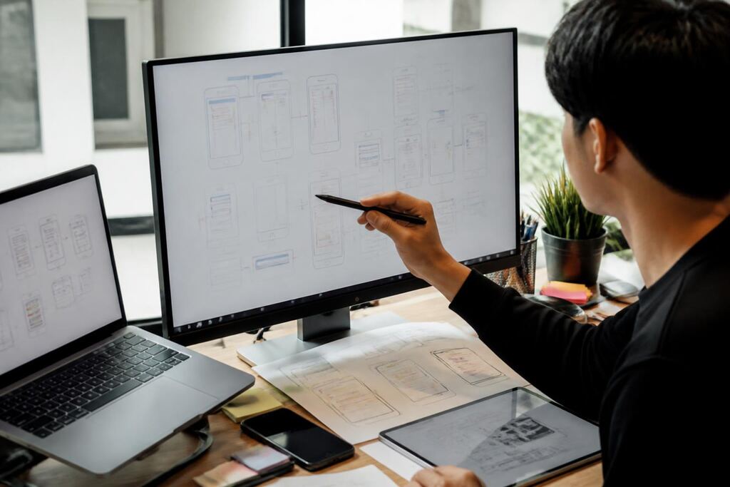 서울 성동구 UI·UX 디자인 작업 범위와 현장 조건 이미지