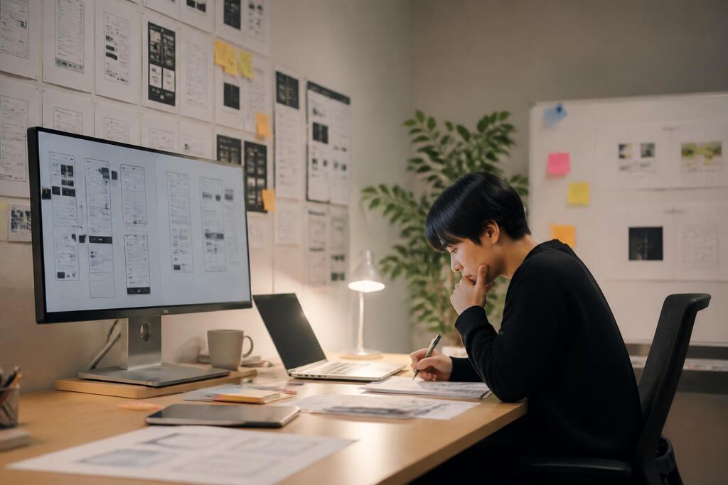 서울 광진구 UI·UX 디자인 작업 범위와 현장 조건 이미지