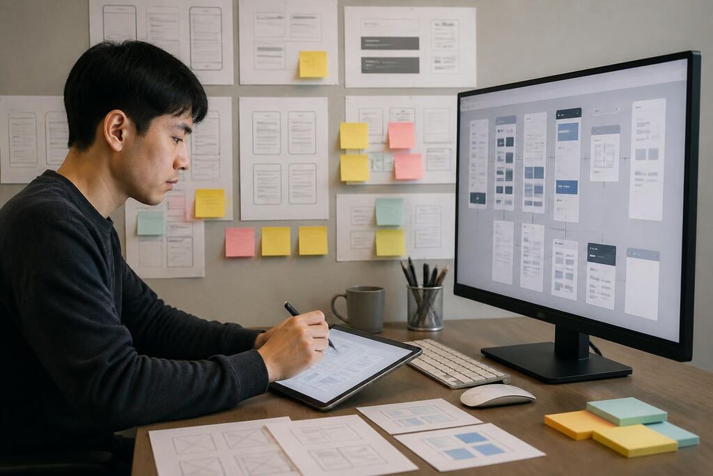 서울 은평구 UI·UX 디자인 작업 범위와 현장 조건 이미지