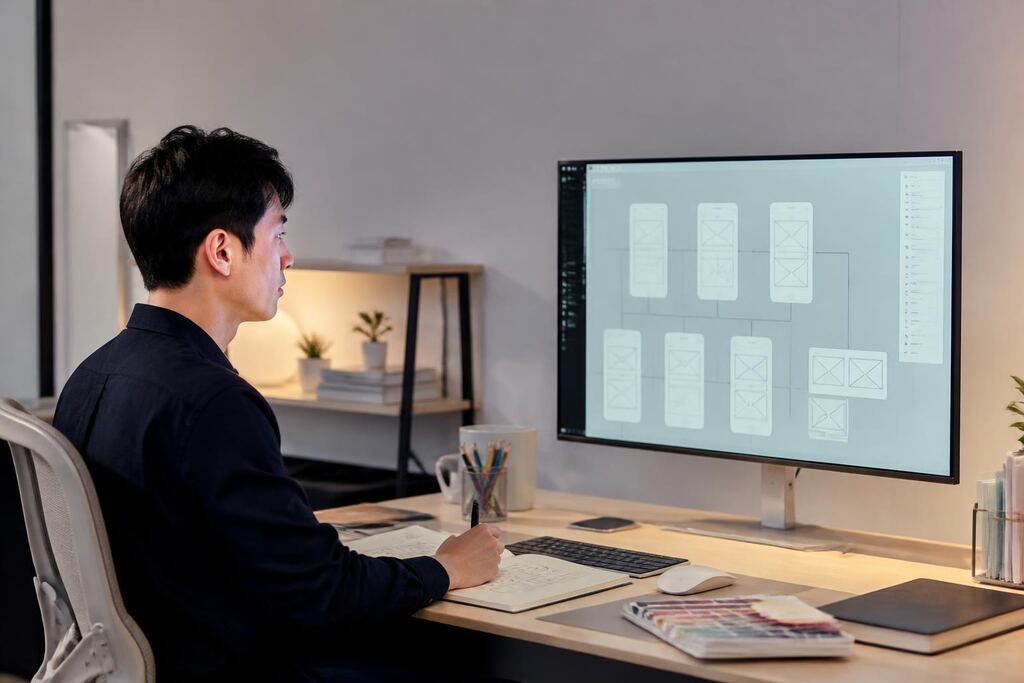 서울 서대문구 UI·UX 디자인 작업 범위와 현장 조건 이미지