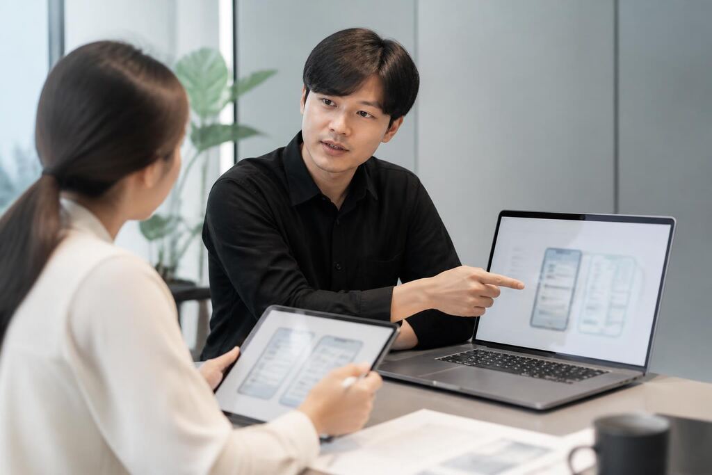 서울 마포구 UI·UX 디자인 이미지