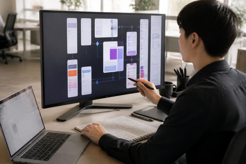 서울 마포구 UI·UX 디자인 작업 범위와 현장 조건 이미지