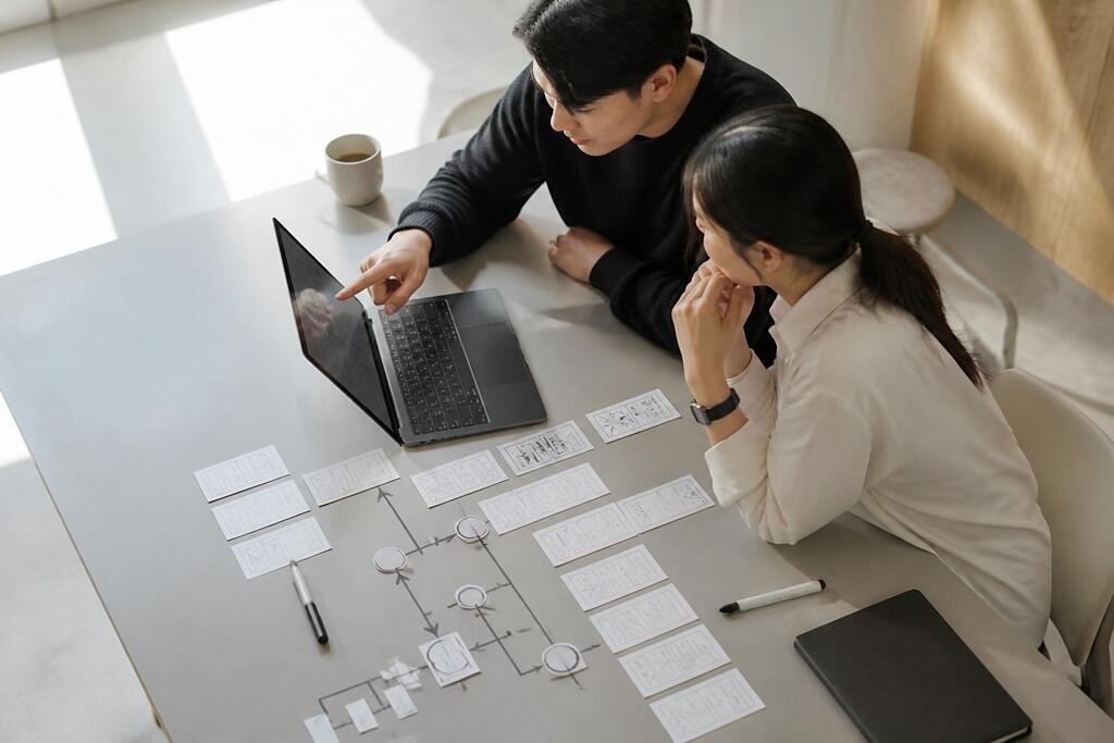 서울 구로구 UI·UX 디자인 작업 범위와 현장 조건 이미지
