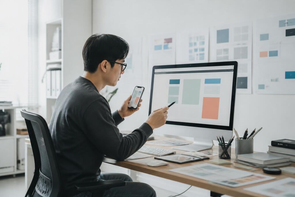 서울 금천구 UI·UX 디자인 이미지