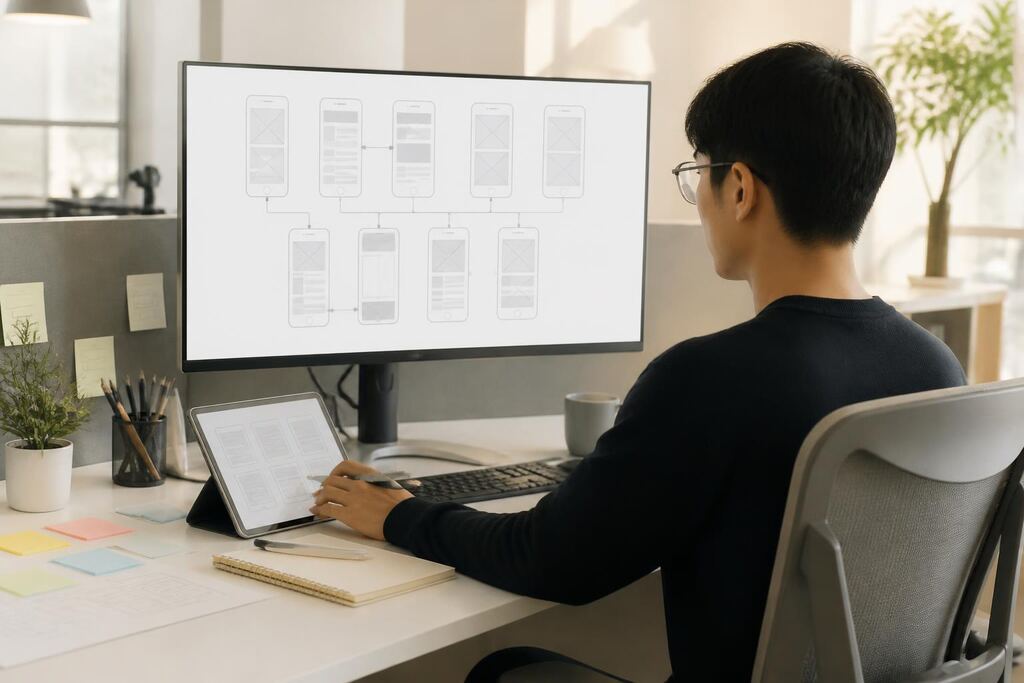 서울 동작구 UI·UX 디자인 작업 범위와 현장 조건 이미지