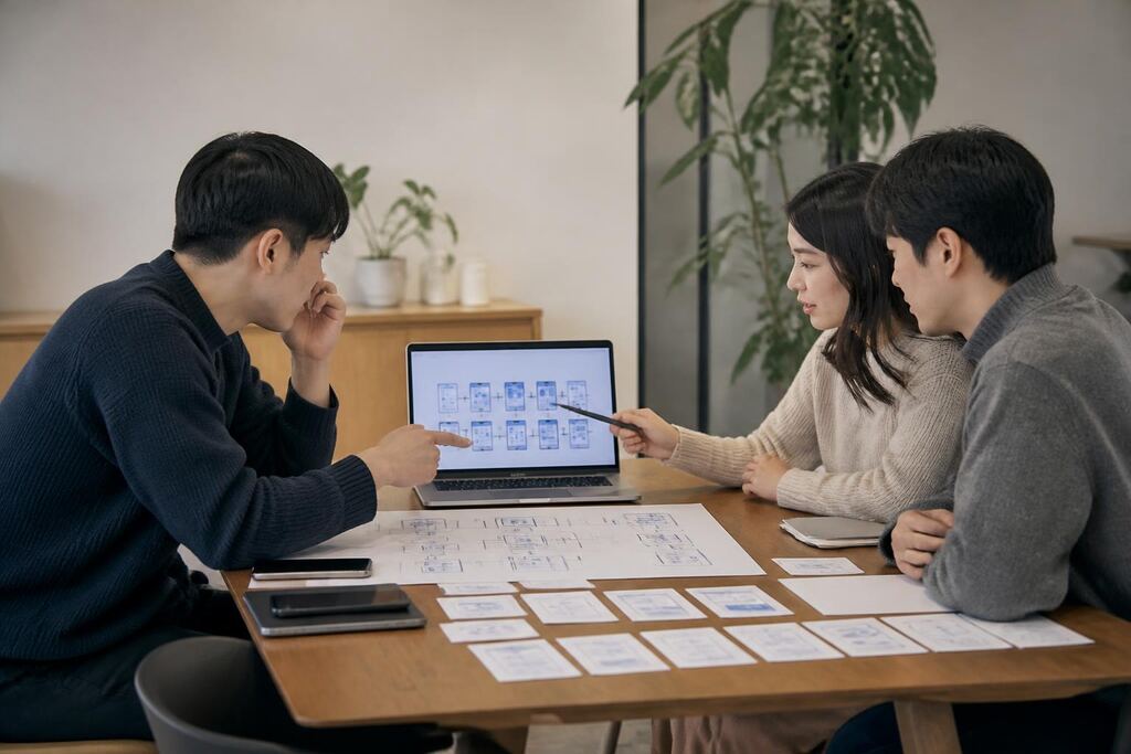 서울 관악구 UI·UX 디자인 작업 범위와 현장 조건 이미지