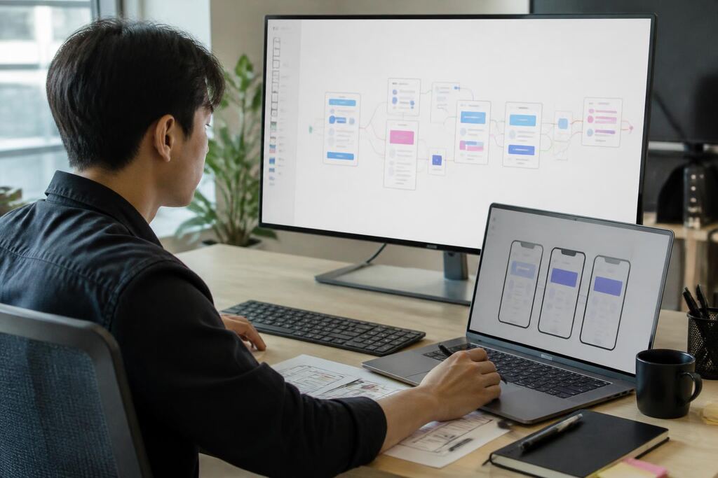 서울 서초구 UI·UX 디자인 작업 범위와 현장 조건 이미지
