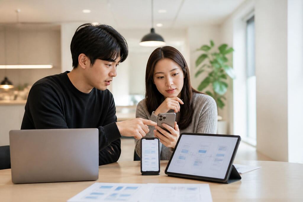 서울 강남구 UI·UX 디자인 이미지