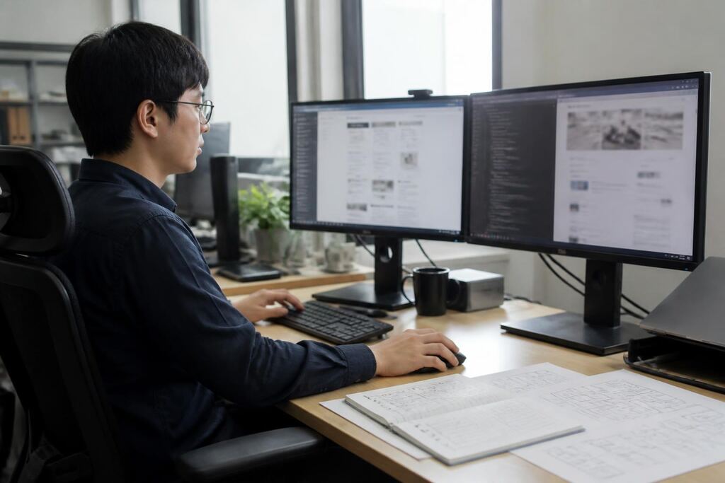 서울 강북구 웹사이트 유지보수 작업 범위와 현장 조건 이미지