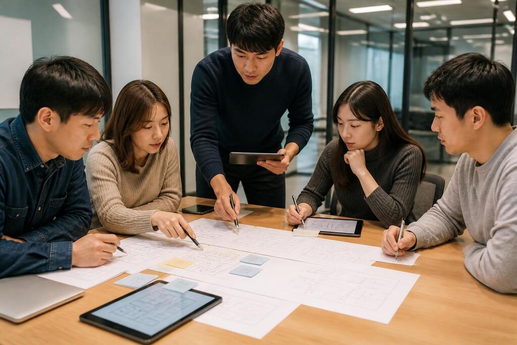 서울 영등포구 웹서비스 개발 작업 범위와 현장 조건 이미지