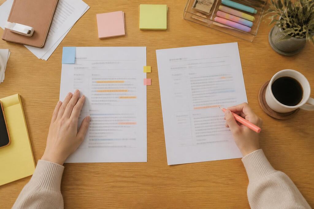 서울 서초구 이력서·자기소개서 첨삭 작업 범위와 현장 조건 이미지
