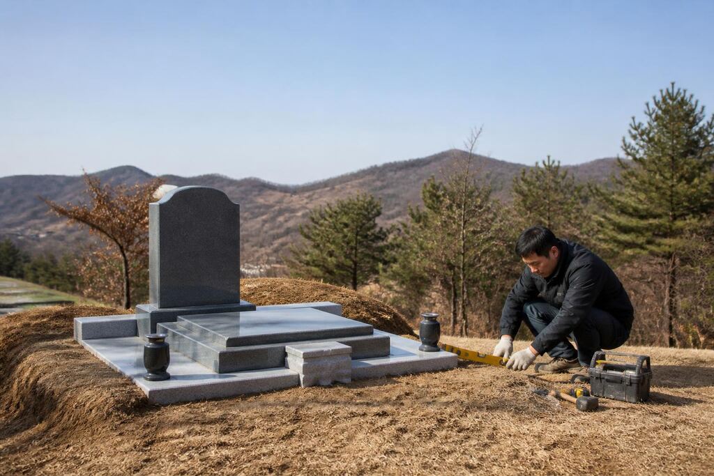 서울 중랑구 석물·비석 비용과 업체 비교 정보 이미지