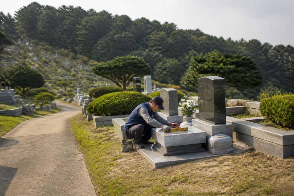 서울 서초구 석물·비석 비용과 업체 비교 정보 이미지