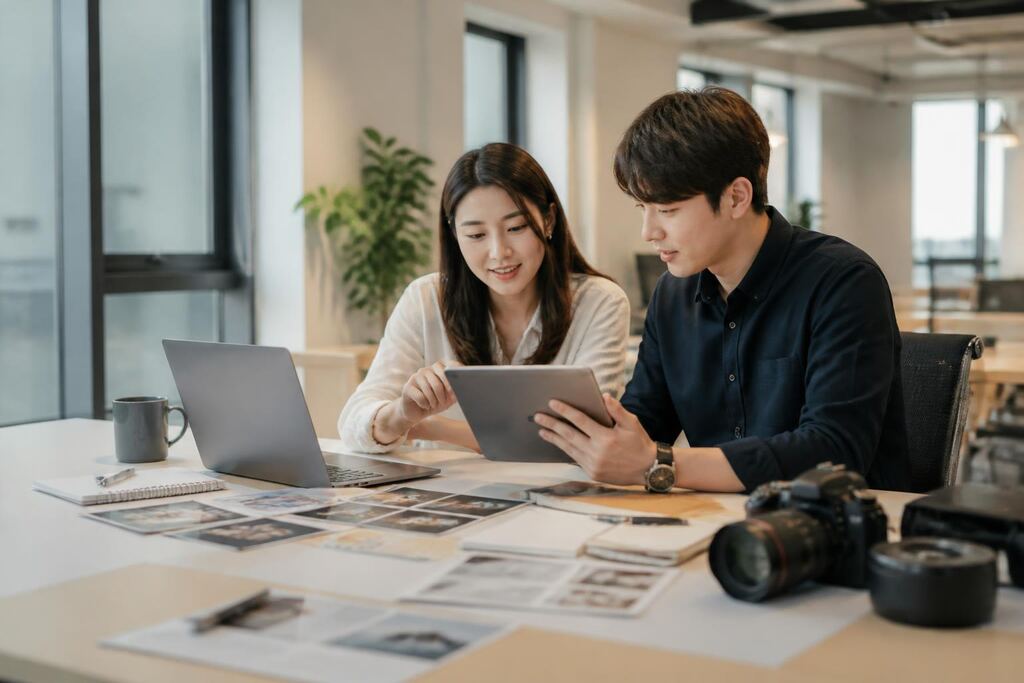 서울 마포구 콘텐츠 제작 이미지