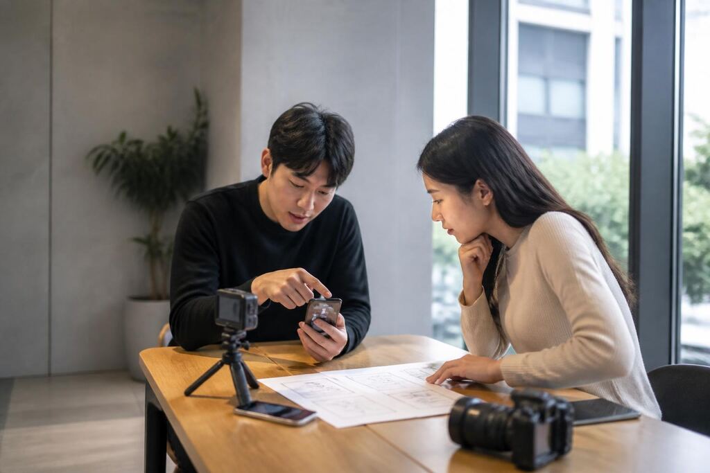 서울 용산구 숏폼 영상 제작 이미지