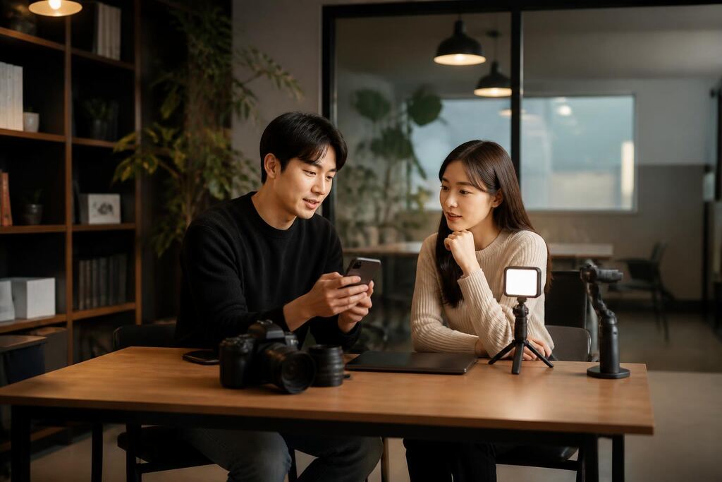 서울 중랑구 숏폼 영상 제작 이미지