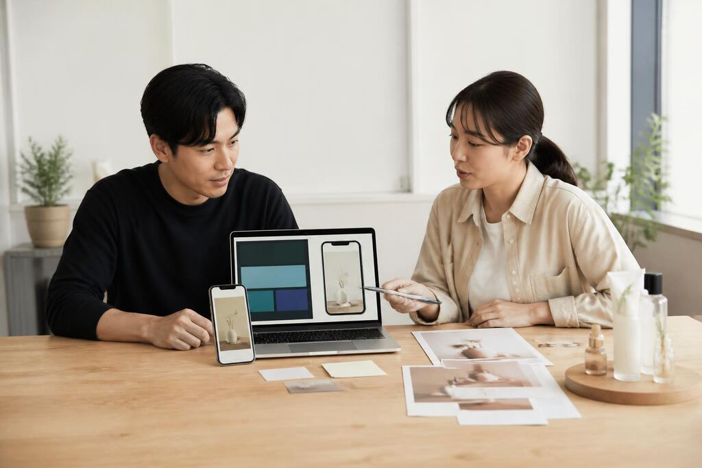 서울 성북구 SNS 광고 이미지