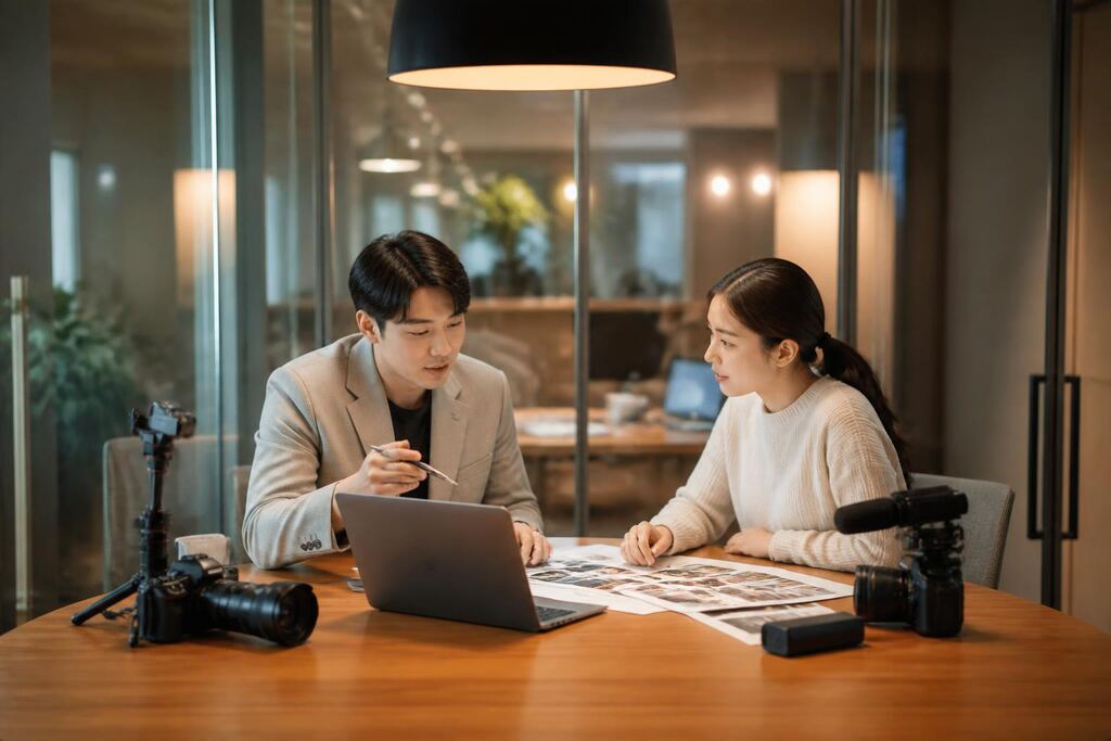 서울 용산구 유튜브 영상 제작 이미지