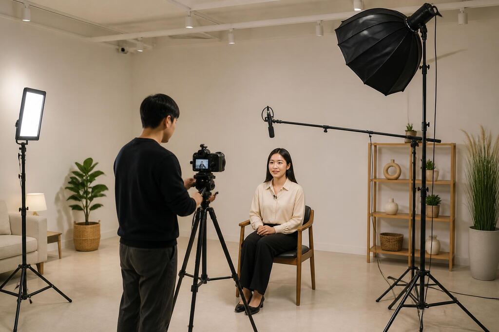 서울 용산구 유튜브 영상 제작 작업 범위와 현장 조건 이미지