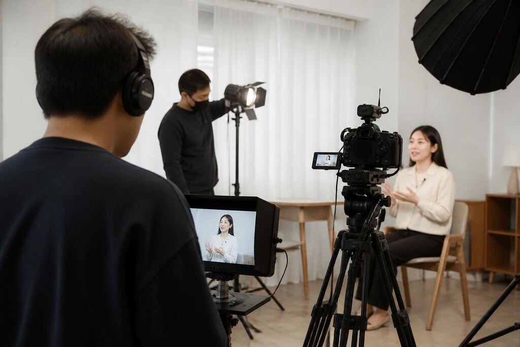 서울 성동구 유튜브 영상 제작 작업 범위와 현장 조건 이미지