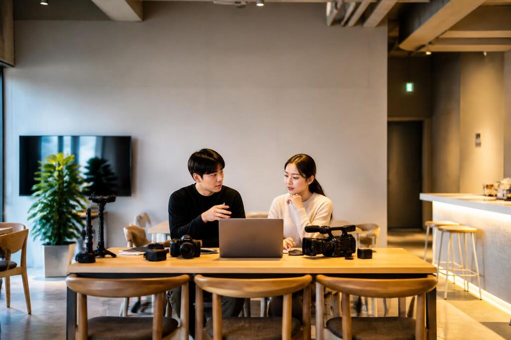 서울 광진구 유튜브 영상 제작 이미지