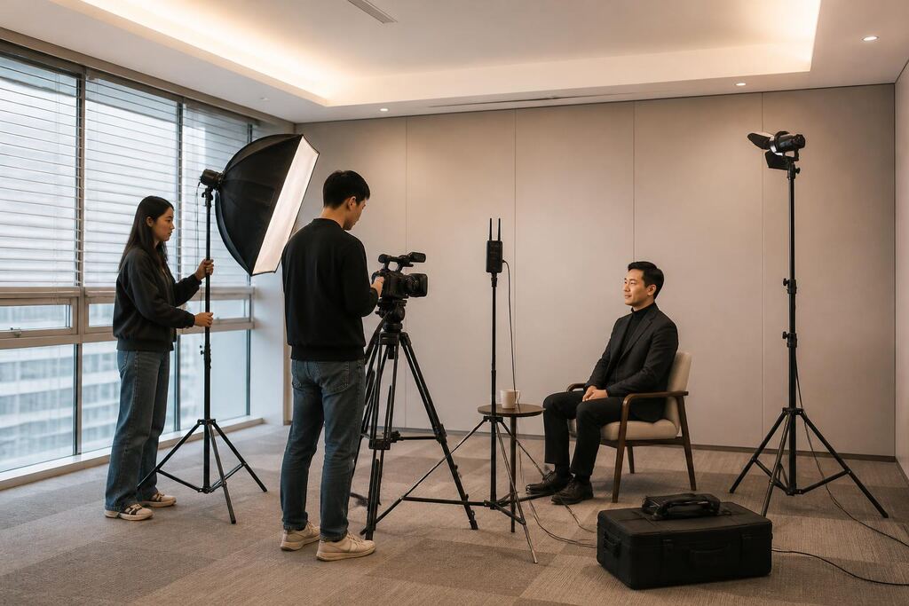 서울 영등포구 유튜브 영상 제작 작업 범위와 현장 조건 이미지