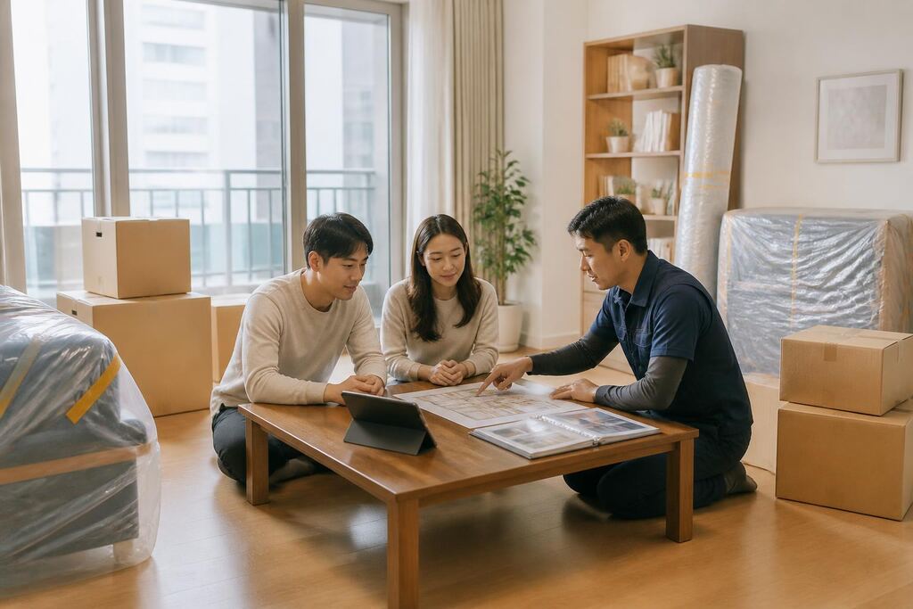 서울 금천구 포장이사 이미지