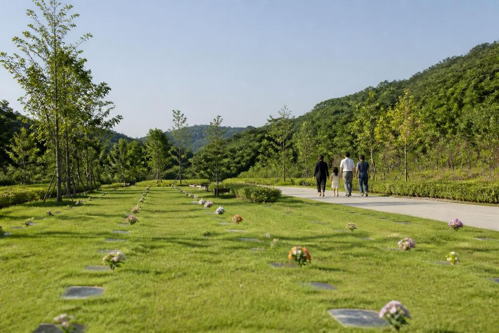 서울 서대문구 자연장 작업 범위와 현장 조건 이미지