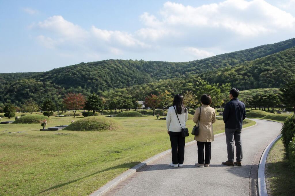 서울 강서구 자연장 작업 범위와 현장 조건 이미지