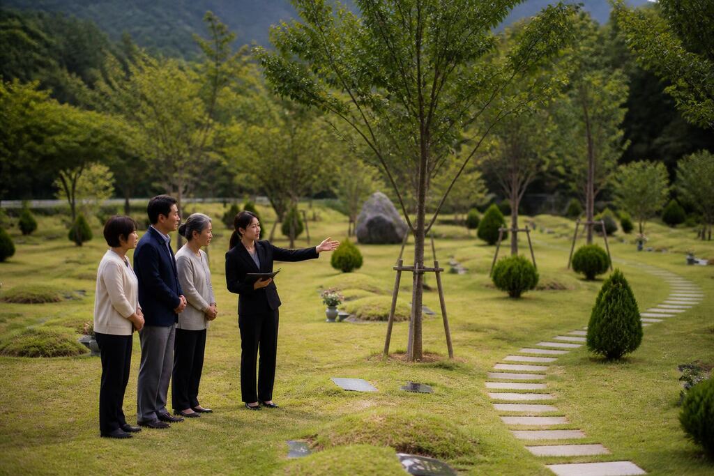 서울 송파구 자연장 작업 범위와 현장 조건 이미지