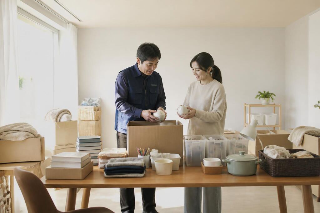 서울 금천구 폐기 전 분류·정리 이미지