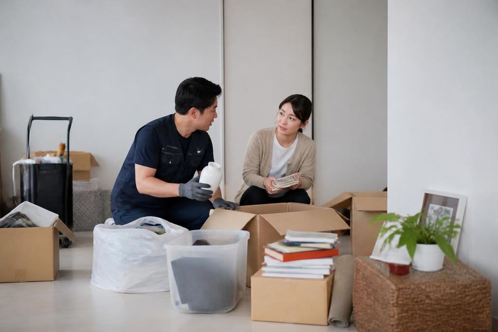 서울 강남구 폐기 전 분류·정리 이미지