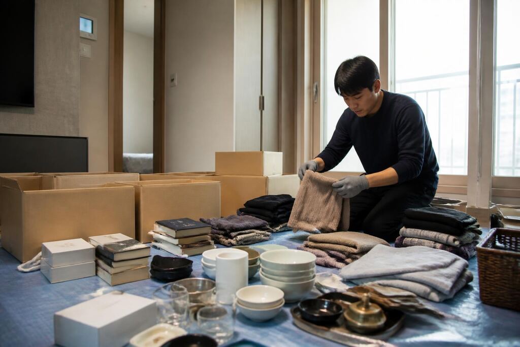 서울 용산구 유품정리 작업 범위와 현장 조건 이미지