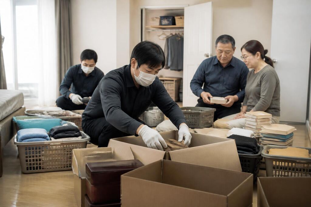 서울 관악구 유품정리 작업 범위와 현장 조건 이미지