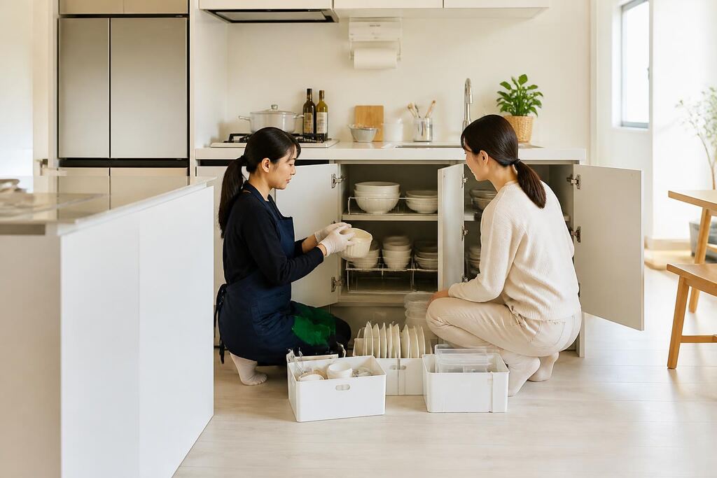 서울 도봉구 주방·옷장정리 이미지