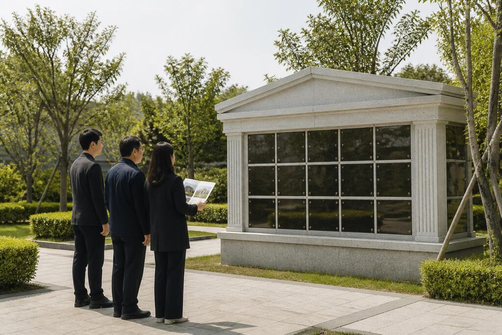 서울 중구 납골묘 이미지