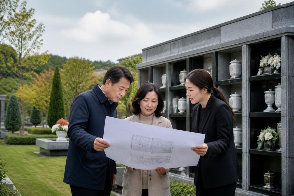 서울 중랑구 납골묘 이미지