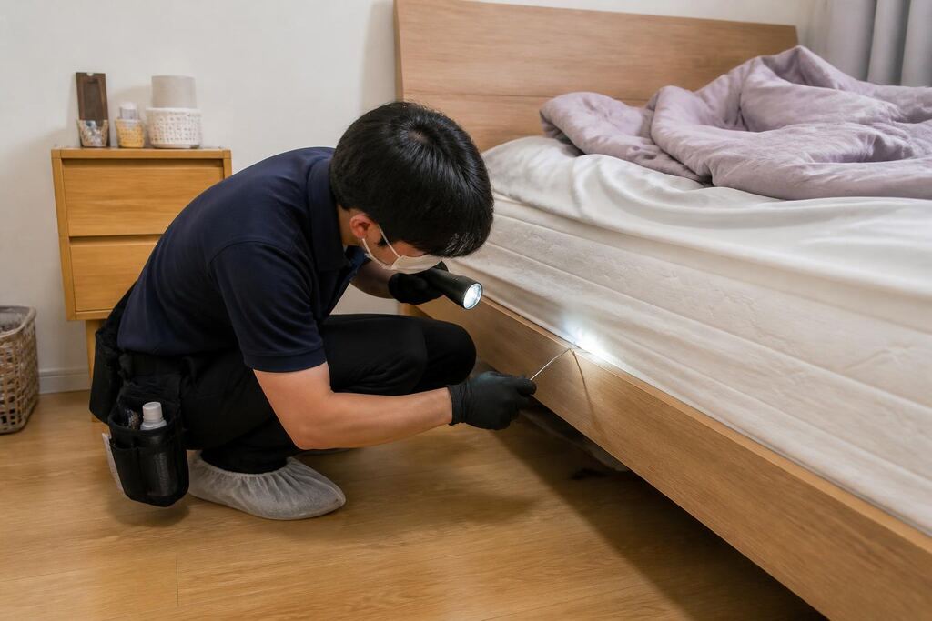 서울 용산구 빈대 방제 작업 범위와 현장 조건 이미지