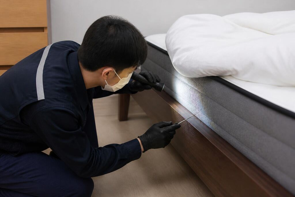 서울 성북구 빈대 방제 작업 범위와 현장 조건 이미지