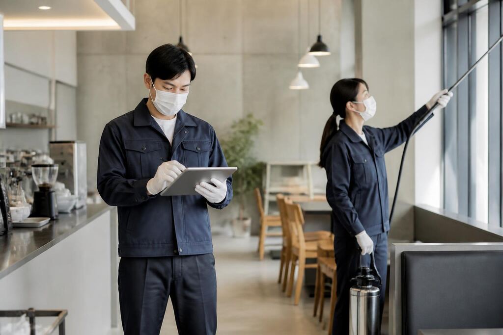 서울 용산구 사업장 방역 이미지