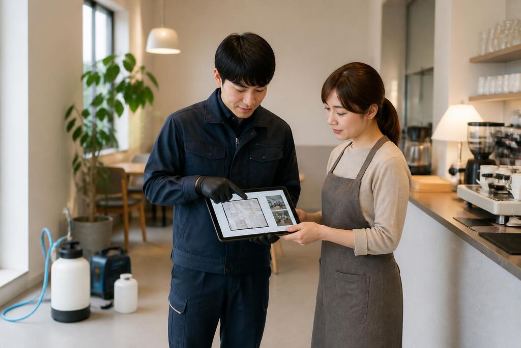 서울 성북구 사업장 방역 이미지