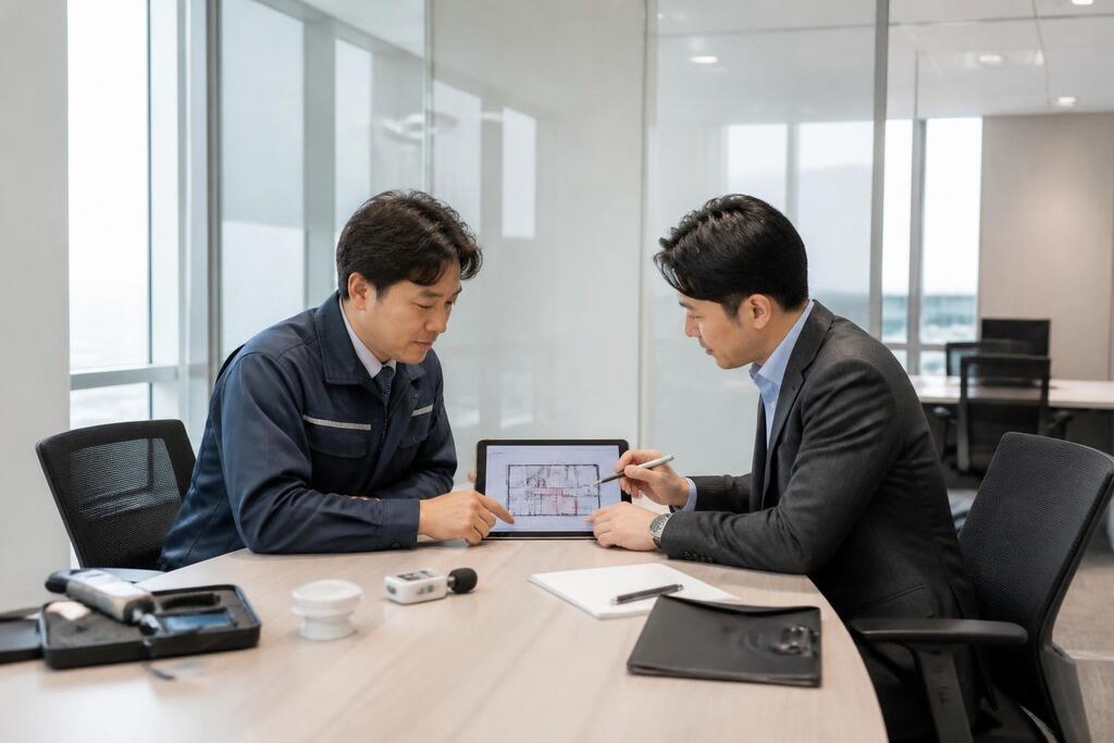 서울 영등포구 사업장 방역 작업 범위와 현장 조건 이미지