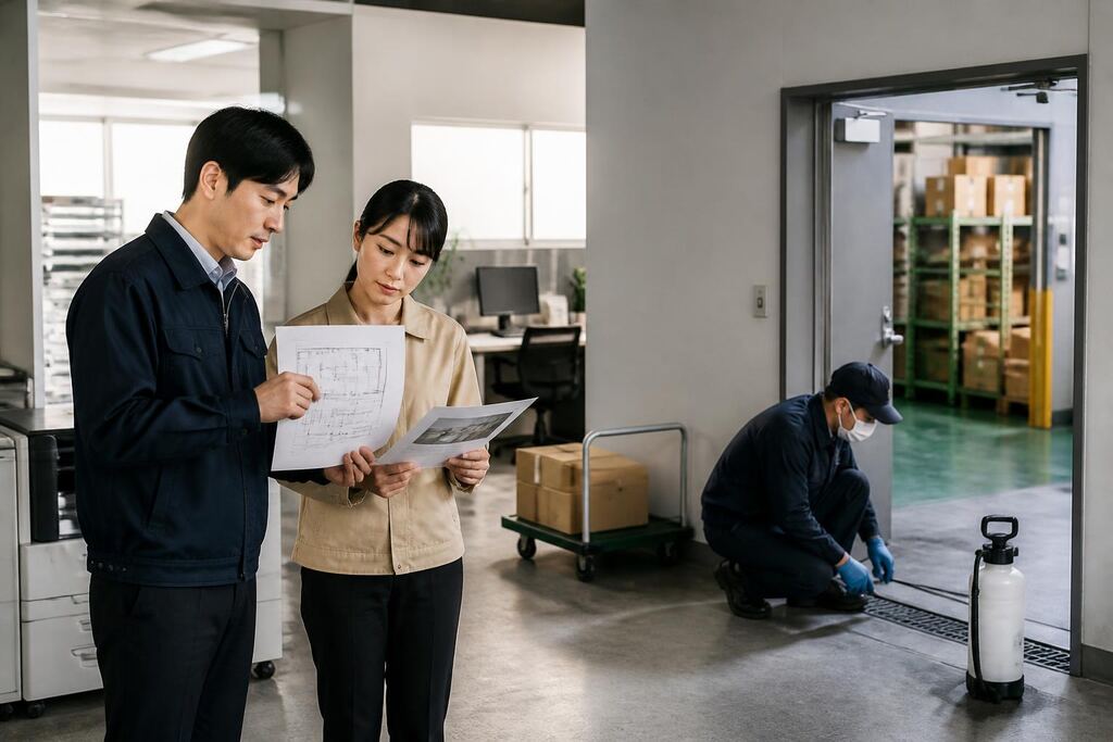 서울 서초구 사업장 방역 작업 범위와 현장 조건 이미지