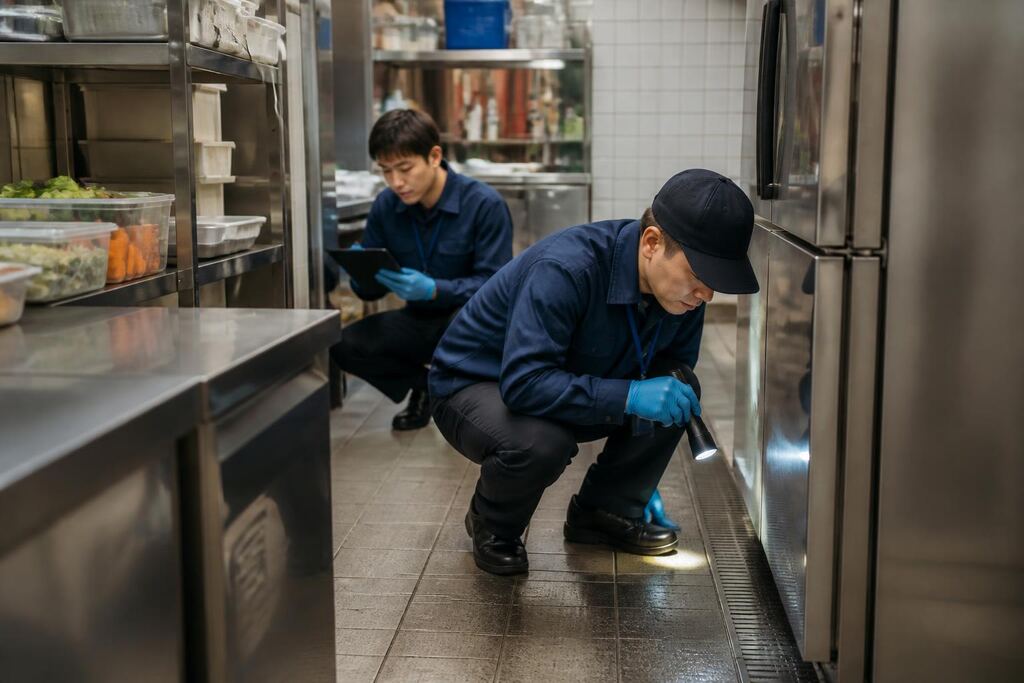 서울 용산구 바퀴벌레 방제 작업 범위와 현장 조건 이미지