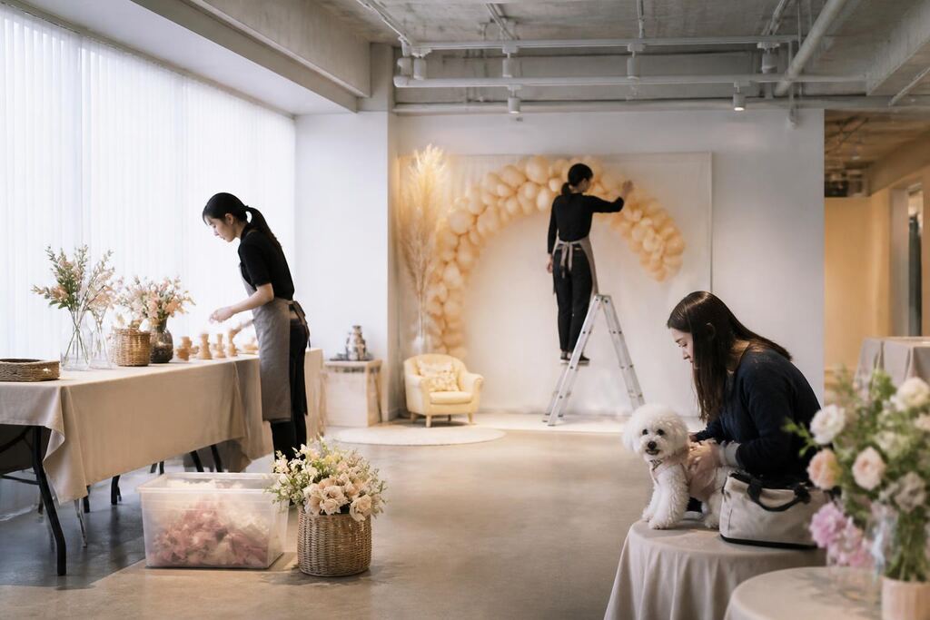 서울 용산구 반려동물 행사·파티 작업 범위와 현장 조건 이미지