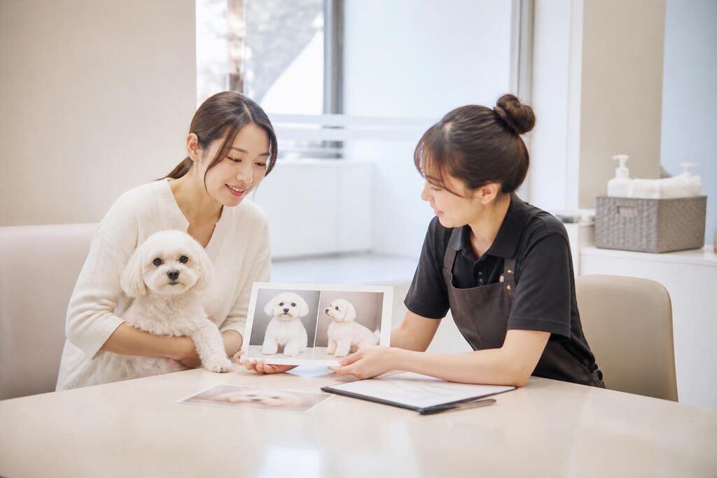서울 성동구 반려동물 미용 이미지