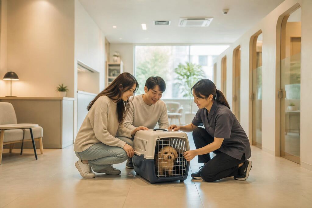 서울 광진구 반려동물 호텔 이미지