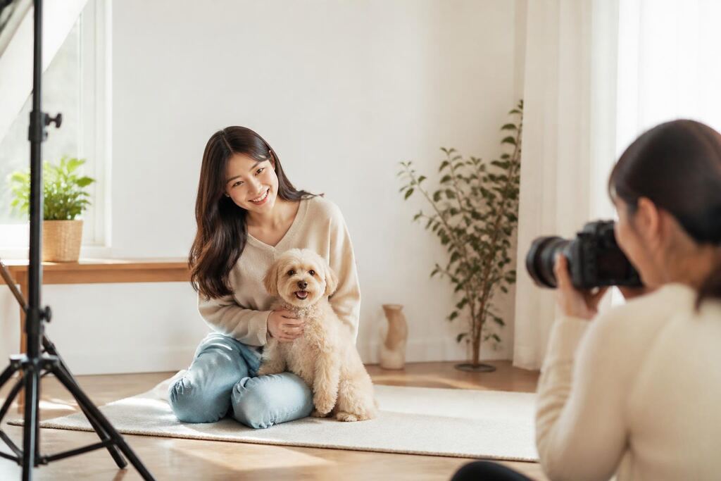서울 도봉구 반려동물 촬영 이미지