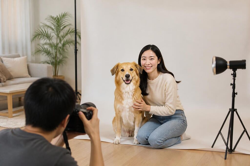서울 금천구 반려동물 촬영 이미지