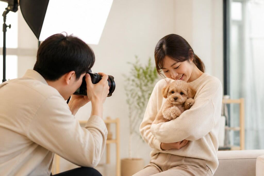 서울 관악구 반려동물 촬영 이미지